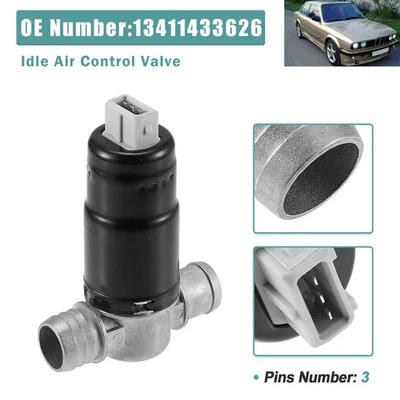 Idle Air Control Valve 13411433626 for BMW E30 E36 E34 M20 320i 325i 520i 525i - Image 1 of 4