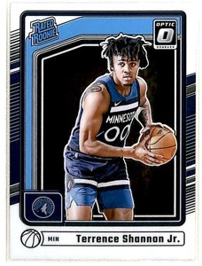 2024-25 Optic Rated Rookie Terrence Shannon Jr. RC Minnesota Timberwolves #267 - Picture 1 of 2