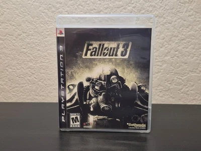 PS3 Fallout 3 Game Complete Mint Disc + Manual Bethesda  2008 RPG - Image 1 of 3
