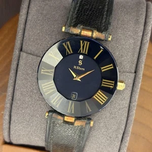 Super Rare H.Stern 1P Diamond 18K Quartz Black - Picture 1 of 11