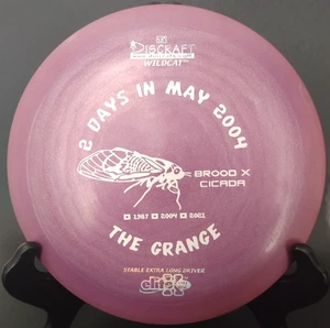 NEW! 2004 Elite X Wildcat 171g PFN Patent # Pearly Shimmer Discraft Golf Disc - Picture 1 of 3