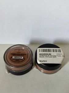 (2 pack) bareMinerals WARMTH All Over Face Loose Powder Bronzer 0.05 oz  SEALED - Picture 1 of 2