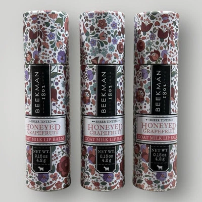 Bálsamo labial Beekman 1802 POMELO MIELOSO leche de cabra 4,2 g envío gratuito Foto 1 de 2