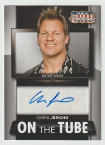 CHRIS JERICHO Signed 2015 Panini Americana On The Tube Autograph #MS-CJ SP AUTO - Picture 1 of 2