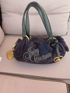Juicy Couture Vintage Y2K Navy Tasche - Bild 1 von 13