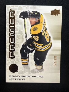 25-25 UD Premier Hockey 63 Brad Marchand /299 - Imagen 1 de 2