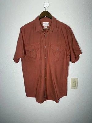 Filson Short Sleeve Lightweight Alaskan Guide Shirt Cedar Red Dark - Image 1 of 4