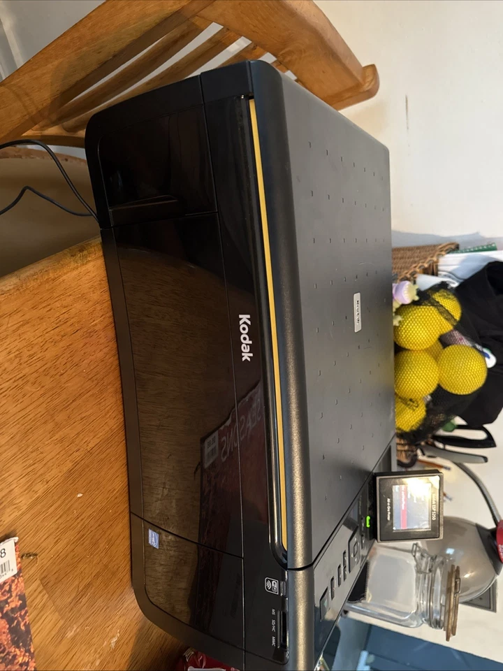 Kodak ESP 5250 All-In-One Inkjet Printer Black with Power Cord No Ink Tested!!! - Image 1 of 4
