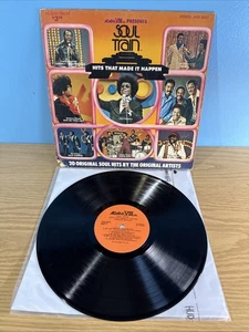 SOUL TRAIN HITS THAT MADE IT HAPPEN - ORIG 1973 LP - 20 HITS AVIII 8005 - Picture 1 of 9
