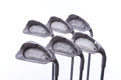 Ping Zing 2 Iron Set 3-8 -0.25 in Stiff Flex Steel Shaft Good - Image 1 of 4