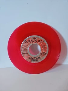 Duran Duran Skin Trade 7'' Vinyl US PROMO PJ-12540 Capital Red 45 RPM - Picture 1 of 7