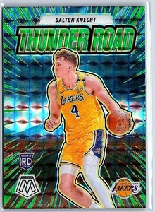 2024-25 Panini Mosaic Dalton Knecht Thunder Road Green Mosaic RC #18 Lakers - Picture 1 of 10