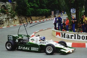 F1 Fomula One Ex Driver Jonathan Palmer Hand Signed Photo Monaco 12x8" B - Picture 1 of 1