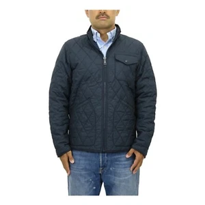 Abrigo chaqueta de caza Polo Ralph Lauren acolchado cuello falso para hombre - azul marino - - Imagen 1 de 7