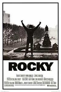 Rocky Black & White Movie Poster 24x36