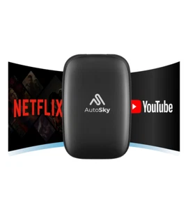 AutoSky Wireless CarPlay und Android Auto AI Box Lite - Netflix, Youtube - Bild 1 von 7