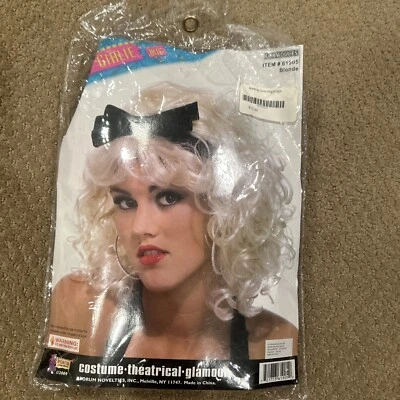 Peluca niña años 80 rubia rizada por Forum 2009 Foto 1 de 4