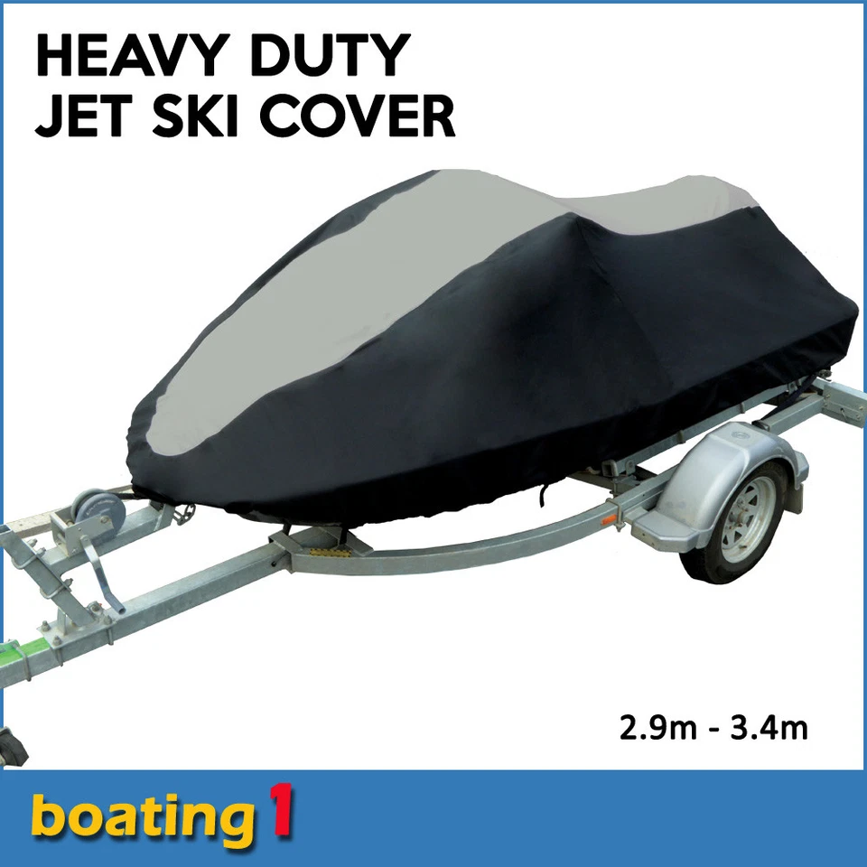 Jet Ski Cover Medium 2.9m-3.4m For Sea Doo Yamaha Kawasaki Wave Runner JetSki - image 1 of 4