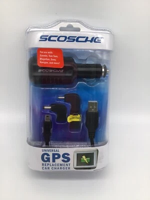 Scosche Universal GPS Replacement Car Charger GPSCHRG NEW - Image 1 of 4