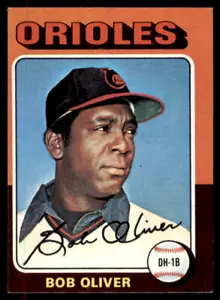 1975 Topps Mini Bob Oliver #657 Baltimore Orioles - Picture 1 of 2