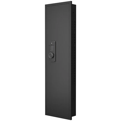 53" Passwod Touch Panel In-Wall Safe,Hidden Wall Gun Safe for Rifles Adjustable - Image 1 of 4