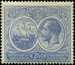 Bermuda Scott #68 SG #66 postfrisch aufklappbar - Bild 1 von 1