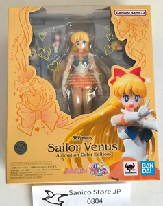 Bandai Sailor Moon 30th S.H.Figuarts Sailor Venus Animación Edición Color Nuevo JP - Imagen 1 de 8