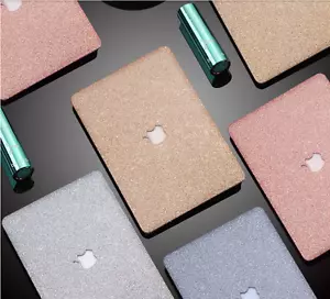 "Custodia rigida artificiale lucida in pelle per MacBook Air Pro13"" 14"" 15"" 16" - Foto 1 di 34