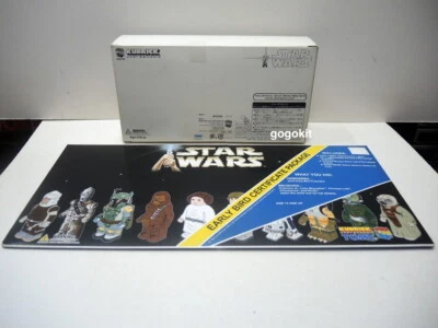 Juego de figuras certificado Medicom Toy Tomy 2003 Star Wars Kubrick Early Bird Foto 1 de 4