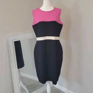 ABITO DONNA SANTANA MAGLIA MISTO LANA ST JOHN NUOVO CON ETICHETTE TAGLIA 12 - Foto 1 di 9