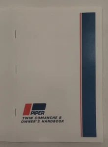 Piper 1965-68 Twin Comanche PA-30B Owners Handbook 753-697-Reproduction - Picture 1 of 24