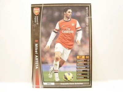 Panini WCCF 2012-13 Mikel Arteta 1982 España Nº8 Arsenal FC Inglaterra EPL #008 Foto 1 de 4