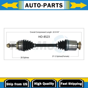 Cv Axle Joint Assembly Front Right 1 pcs for 14-15 Civic GAS Auto CVT CU21_LP - Picture 1 of 3