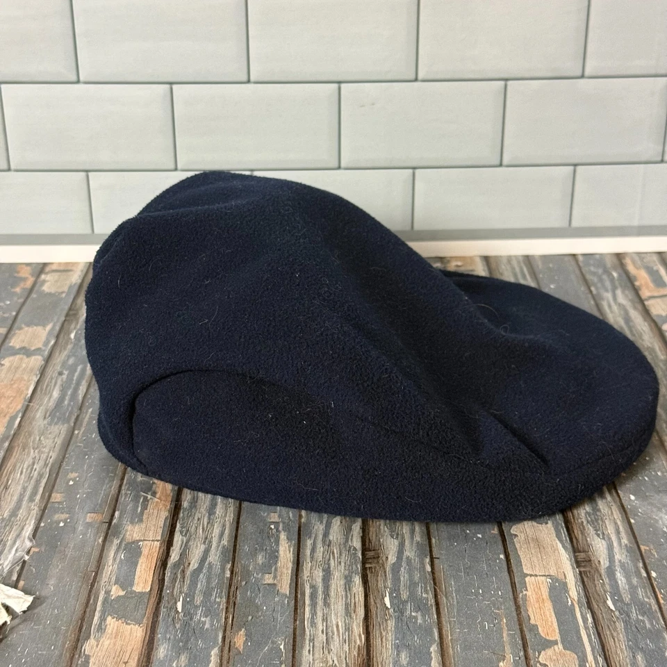 Boné masculino de lã liso golfe restrição zero tamanho único ajustável azul casual - Imagem 1 de 4