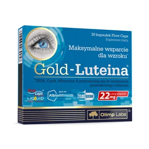 OLIMP GOLD LUTEIN 22 mg Zink Zeaxanthin SEHKRAFT 30 Kapseln - Bild 1 von 7
