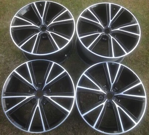 UBC: Set 4 cerchi in lega leggeri originali Aston Martin Vanquish 20" NERI - Foto 1 di 15