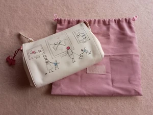 NEW Radley Exhibition Road signature picture clutch bag dustbag blush nude pink - Picture 1 of 7