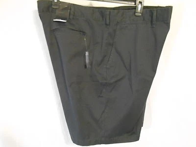 Claiborne 100% Cotton BIG GRAY Flat Dress Shorts SR$50 NEW - Image 1 of 3