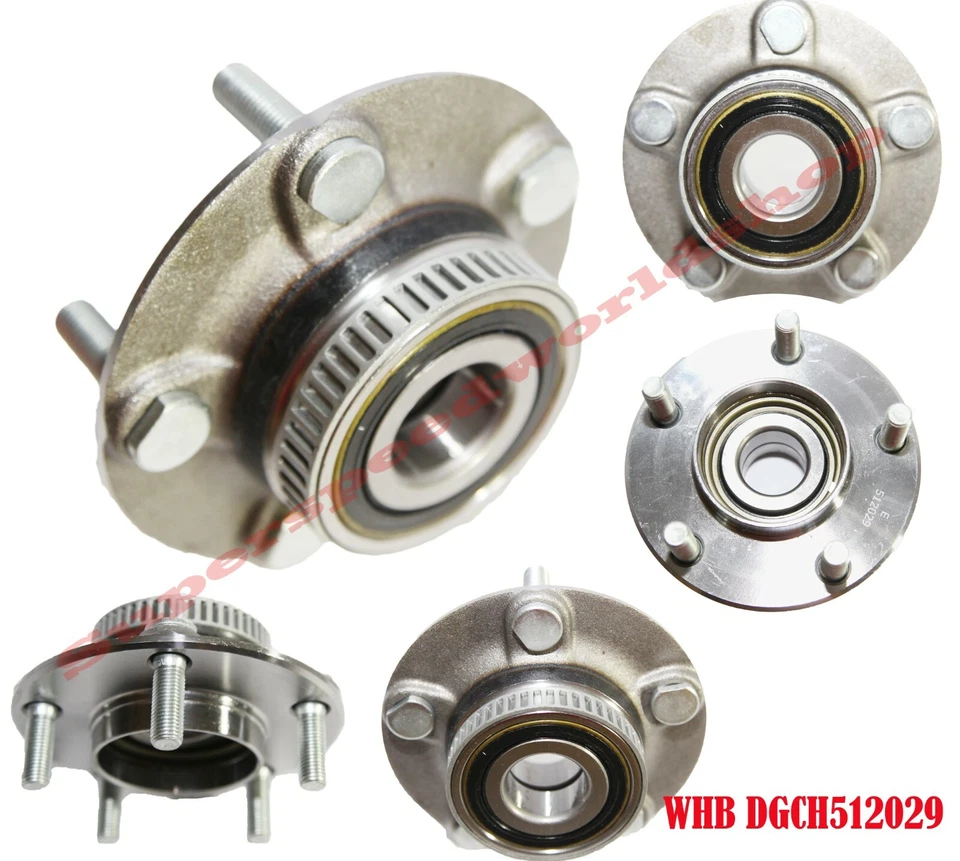 Cojinete de cubo de rueda trasero compatible con 93-97 Eagle Vision ESi Sedán 4P 3,3 L 3301CC 512029 Foto 1 de 4