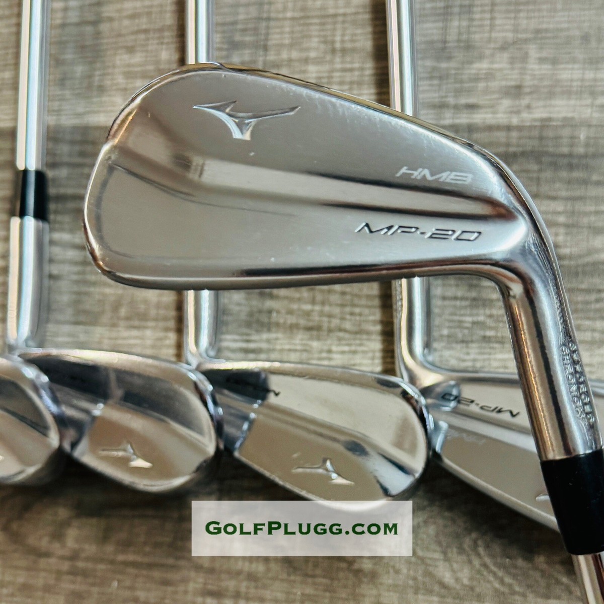 Mizuno MP-20 HMB/MB Iron Set 4-PW, Extra Stiff KBS Tour C Taper 
