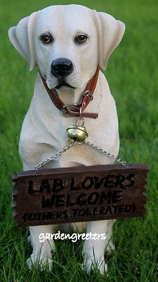 ЖЕЛТЫЙ ЛАБРАДОР РЕТРИВЕР СТАТУЭТКА ФИГУРКА СОБАКИ СТАТУЭТКА - Изображение 1 из 4