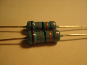 Resistors 1 Watt Metal Film Resistors 33 ohm 1% (2) Canada - Picture 1 of 1