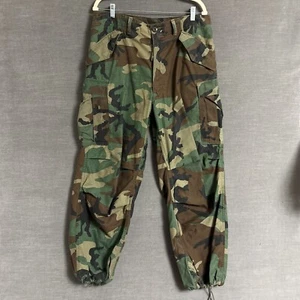 Vintage Cold Weather Feldhose M 34x28,5 grün braun Tarnhose Cargo 2001 - Bild 1 von 15