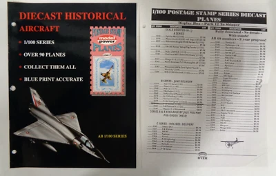Model Power Diecast Historical Aircraft Catalog Featuring Dassault Mirage 3 - Image 1 of 4