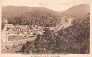Looking East From The Cumberland Gap Quarry in Tennessee TN Postcard - Picture 1 of 2