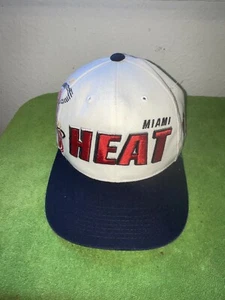 vintage miami heat rare specialità sportive snapback cappello ombra a blocco - Foto 1 di 9