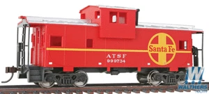 Walthers Trainline 1503 Red SANTA FE Wide Vision CABOOSE Yellow Cross Logo NIB - Picture 1 of 1