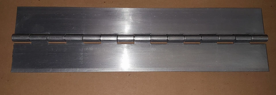 .090 Aluminum Piano Hinge 30 x 4 Heavy Boat/Door/Sheet Metal/Continuous DIY - Image 1 of 1