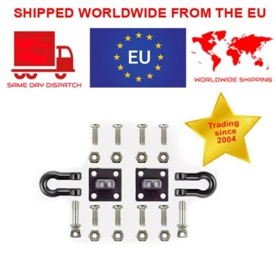 RC Crawler Tow Hook Shackle Upgrade 1/10 Scale Accessories For Rc4wd Traxxas Scx - Image 1 of 4