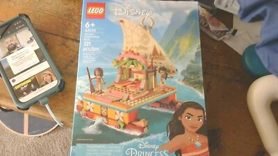 LEGO Disney: Moana's Wayfinding Boat (43210) RETIRED - Image 1 of 2